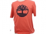 Preview: Timberland Shirt Tree Coral TB0A2C2R-E14 Sleeve