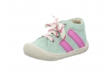 Preview: Naturino Macks 2 Suede Mint-Deep Pink 0012019139-01 2F88