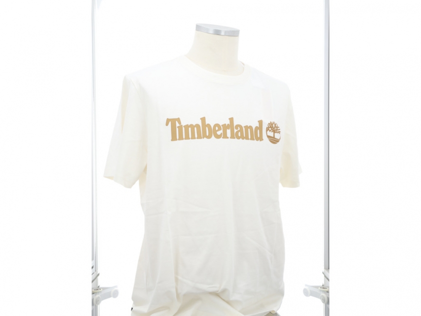 Timberland Shirt Linear Logo Beige TB0A5UPQ CM9 Beige