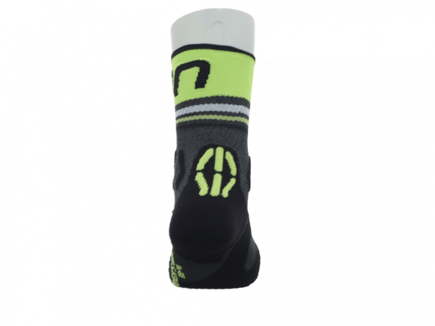 UYN Man Short Socks Lime/Black S100271-E077