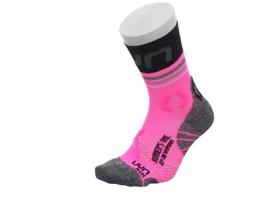 UYN Woman Runners Short Socks S100272-G154