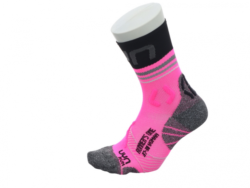 UYN Woman Runners Short Socks S100272-G154