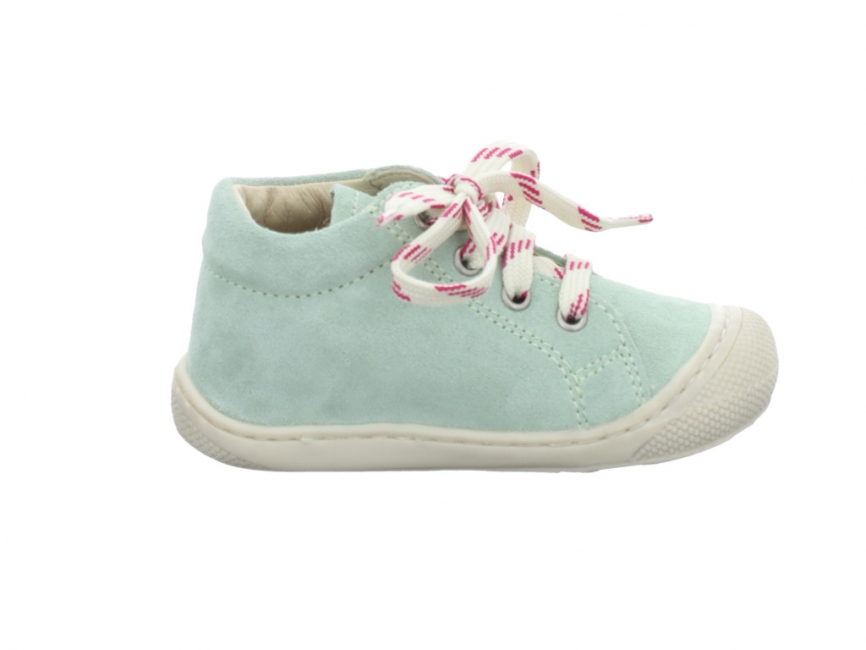 Naturino Macks 2 Suede Mint-Deep Pink 0012019139-01 2F88