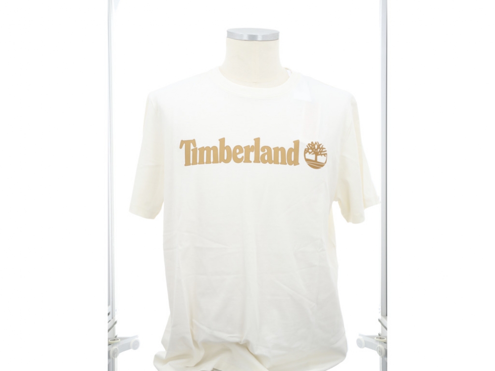 Timberland Shirt Linear Logo Beige TB0A5UPQ CM9 Beige