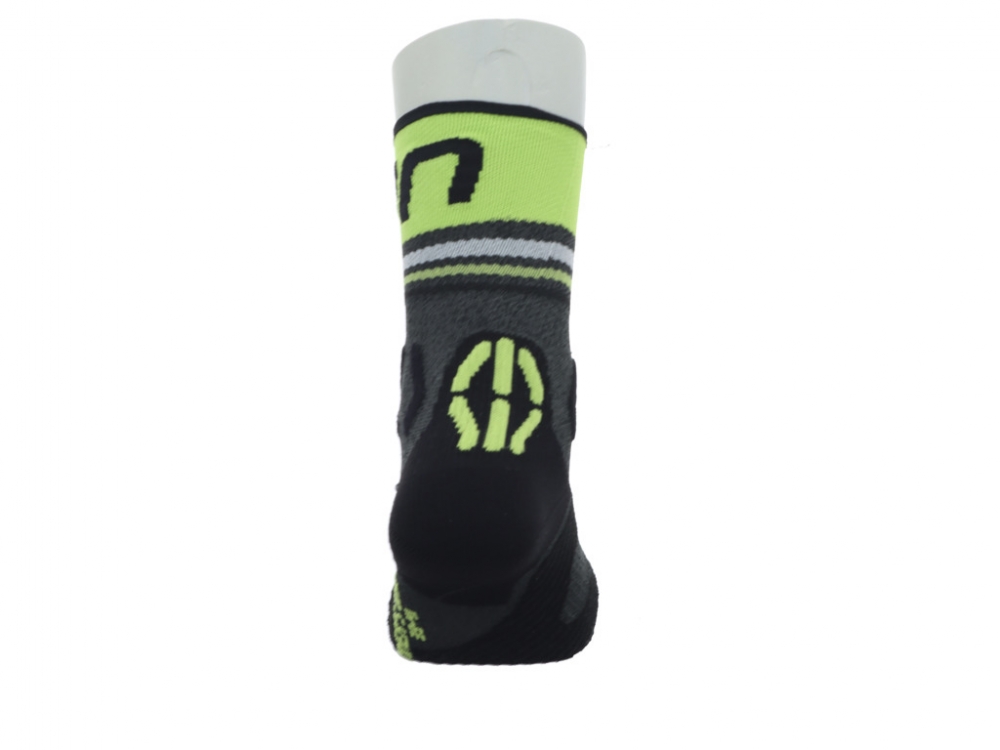 UYN Man Short Socks Lime/Black S100271-E077